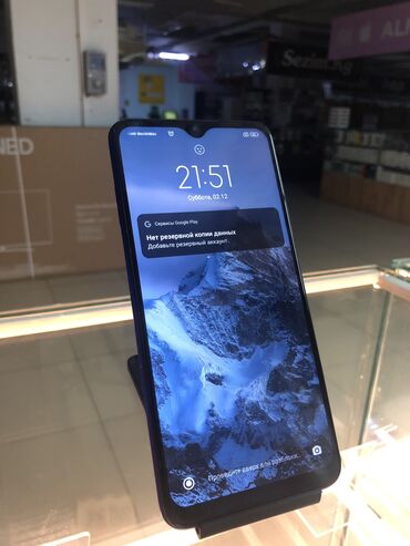 Мобильные телефоны и аксессуары: Xiaomi, Redmi 9, Б/у, 64 ГБ, цвет - Синий