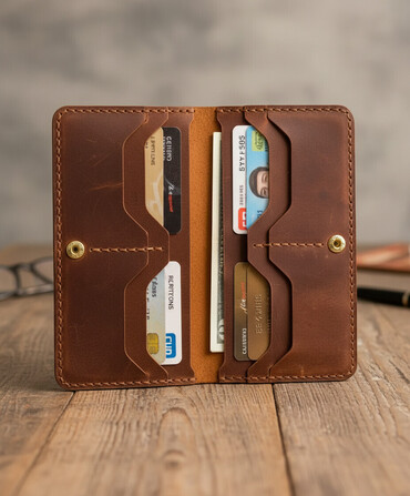 Portmone, pulqabıları: Pulqabı, Təbii dəri, Yeni — 1