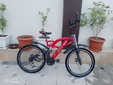 mingecevir velosiped: Qatlanan dağ velosipedi – 26” təkərlər, tam amortizasiya - Çərçivə — 3