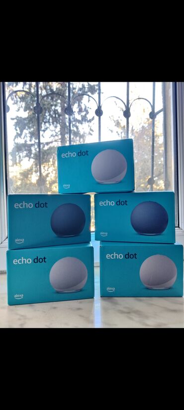 Səsgücləndirici və qəbuledicilər: Alexa
Echo dot 5
Amazon
Smart home
Kalonka
Dinamik