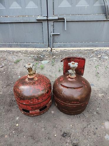 Үй жана бакча үчүн баардык: Композиттик газ баллону, Толтуруу: Пропан, Баллондун көлөмү: 5 л, Колдонулган, Чекене — 1