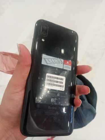a32 işlənmiş: Redmi Note 8, 32 GB, rəng - Qara, Barmaq izi, İki sim kartlı