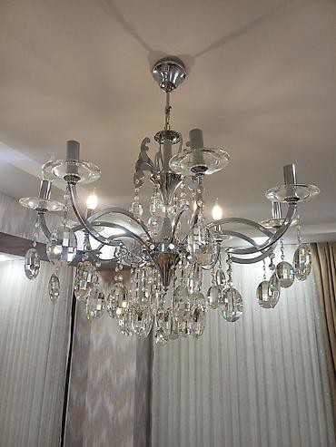 lustur ucuz: Çılçıraq, 8 lampa, Xrustal — 5