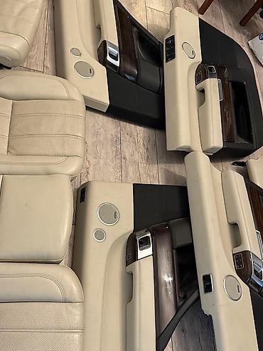 range rover ehtiyat hisseleri: Lang rover 2017 model full salon Arxa oturacaqlarda multidi Hər yerde — 5