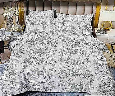 Posteljina: Posteljina – set dvostrukog kreveta, moderan dezen Posteljine bambus — 4