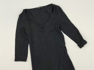 czerwona bluzka z dekoltem v: Tally Weijl, Top damski, rozmiar S