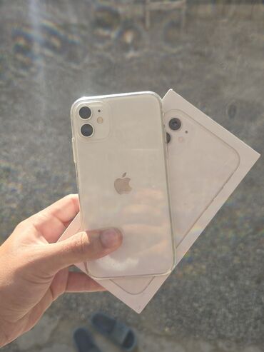 чехол для телефона fly cirrus 13: IPhone 11, 128 ГБ, Белый, Беспроводная зарядка, Face ID, С документами