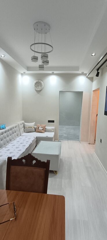 Uzunmüddətli kirayə mənzillər: Müasir studiya tipli mənzil – tam təmirli və zərif dizaynlı - Açıq — 11