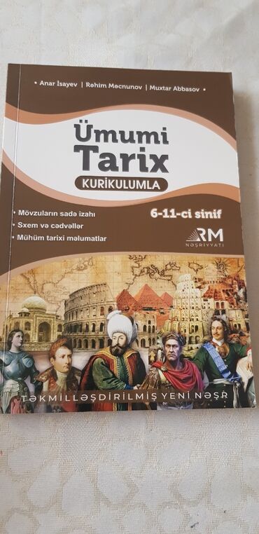 ümumi tarix xronologiya: Ümumi tarix kurikulumla.Tezedir. Qiymeti 12.50 dir. Amma 7.00 azn