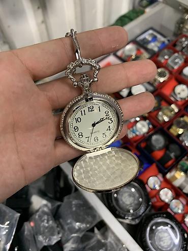 Карманные часы с крышкой (quartz) - Механизм: кварцевый - Корпус и