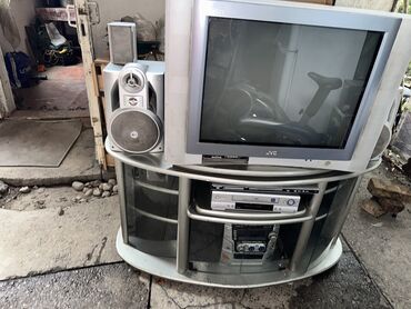 электрическая печь для отопления дома: Продаю комплект: телевизор JVC + аудиосистема LG + тумба Рабочий