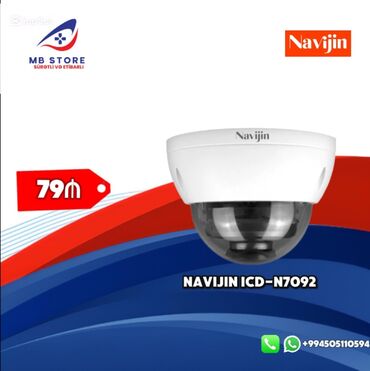 Videomüşahidə: Navijin ICD-N7092 2MP Ağıllı Təhlükəsizlik Kamerası 🔹 Model: Navijin