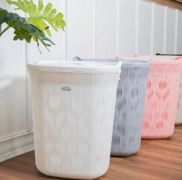 Ev üçün digər mallar: Sebet qapaqli tekerli cirkli paltar sebeti — 7