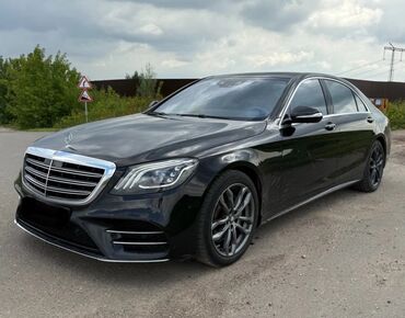 продаю авто мерс: Mercedes-Benz S-Class: 2018 г., 4 л, Автомат, Бензин, Седан
