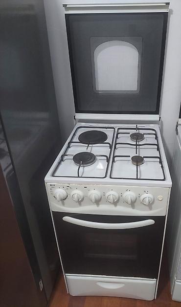 kombi fan: Qarışıq tipli mətbəx sobası satılır. Modeldə 4 gözlü bişirmə paneli — 1