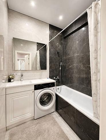 Продажа квартир: 2 комнаты, 75 м², Асанбай мкр Элитка, 12 этаж, Дизайнерский ремонт — 8