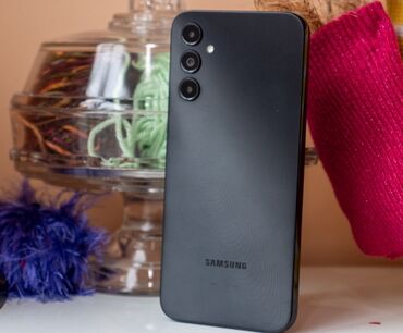 Samsung: Samsung Galaxy A14, 128 ГБ, цвет - Черный, Отпечаток пальца
