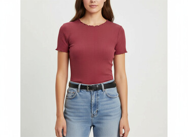 aliexpress koszulki damskie: Shein, T-shirt damski, rozmiar M