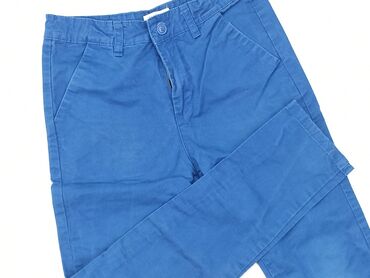 reserved jeansy denim: Spodnie jeansowe, Reserved, 11 lat, 140/146, stan - Bardzo dobry