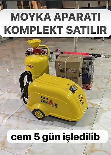konbi yuyan aparat: Avtoyuma üçün tam komplekt avadanlıq satılır. Komplektin tərkibi: - — 1
