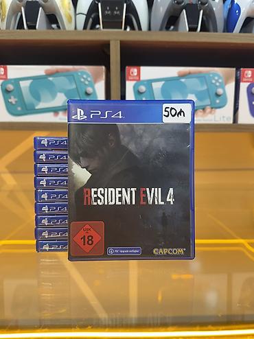 Resident Evil 4-PS4 diski Oyun diski tam işlək vəziyyətdədir, heç bir lalafo.az -da Resident Evil 4-PS4 diski Oyun diski tam işlək vəziyyətdədir, heç bir