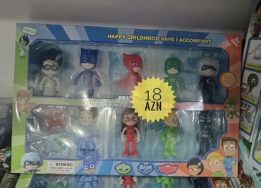 tikinti üçün oyuncaq dəsti: Pj masks dəsti