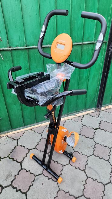 оранжевая сумка: Велотренажёр, Новая, регулируемая скорость переключение