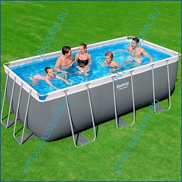 бег дорожки: Каркасный бассейн Bestway Power Steel 412 × 201 × 122 см - — 3