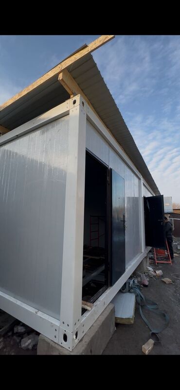 Торговые контейнеры: Модульный домик. размер 6-3. 6-4. 7-3. 7-4 есть - Каркас: усиленный — 5