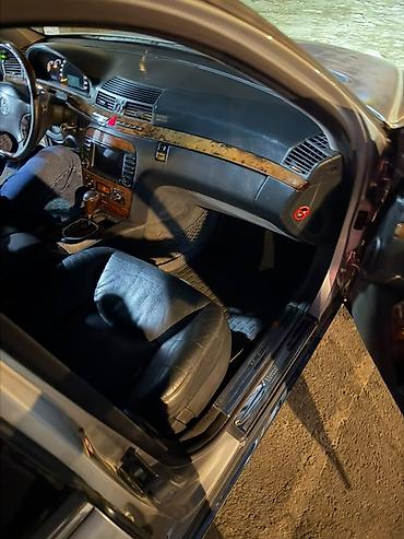 газ 53 токмок: Mercedes-Benz S-Class: 2002 г., 4.3 л, Автомат, Бензин, Седан — 5