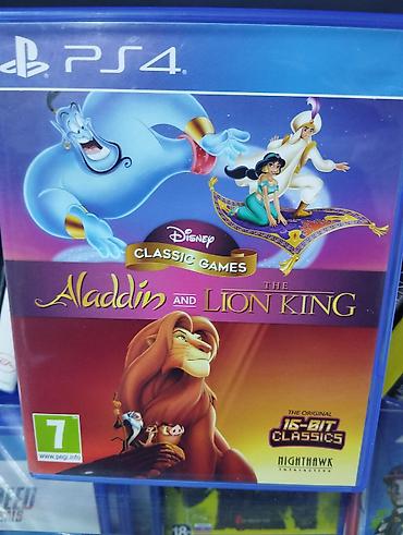 ps4 gamepad: PlayStation 4 konsolu üçün nəzərdə tutulmuş "Disney Classic Games — 1