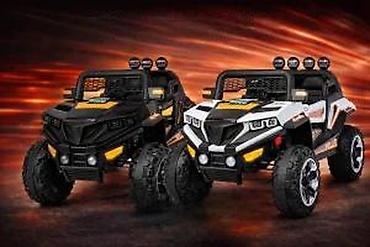 Dečiji električni automobili: Dečiji električni džip 4x4 – dvosed - Snažan off-road dizajn sa — 11