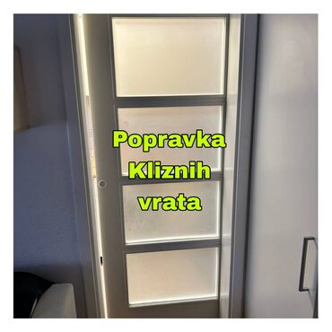 foto puzzle cena: Popravka servis Kliznih vrata balkonskih pregradnih Vrata plakara