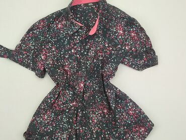 bluzki prążkowane krótki rękaw: Shirt, Marks & Spencer, S (EU 36), condition - Very good