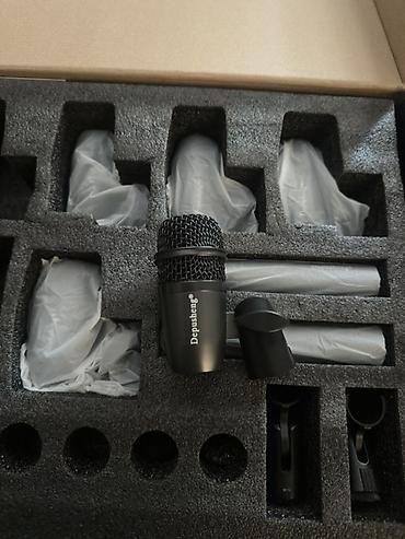 elde tv: Depusheng professional microphone dəsti. Dəst qutuda təqdim olunur və — 4