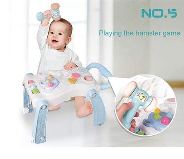 Ostale dečije stvari: MULTIFUNKCIONALNA BABY ŠETALICA 2u1 MOŽE DA BUDE EDUKATIVNI STO ILI — 1