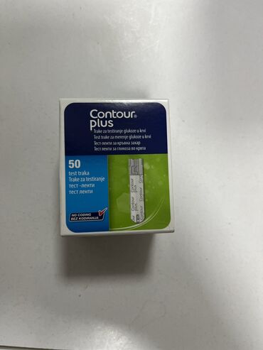 medicinske carape: Contour plus trakice za glukomat
50 test traka