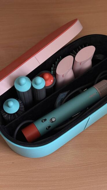 выпрямление: Мультистайлер Dyson, Для выпрямления, Насадка-спираль, Для волнообразной укладки