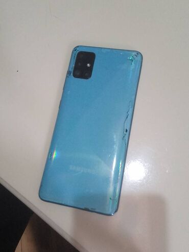 Samsung: Samsung Galaxy A51, 64 GB, rəng - Mavi