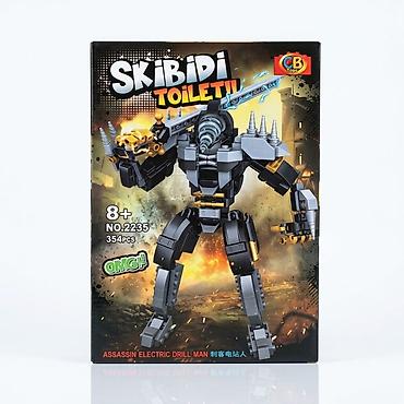 Конструктор CB Toys “Skibidi Toilet – Assassin Electric Drill Man” -