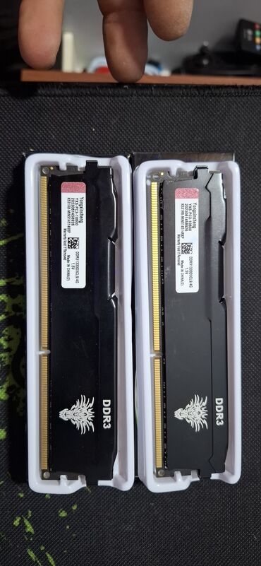 Operativ yaddaş (RAM): Operativ yaddaş (RAM) Kingston, 8 GB, 1333 Mhz, DDR3, PC üçün, Yeni