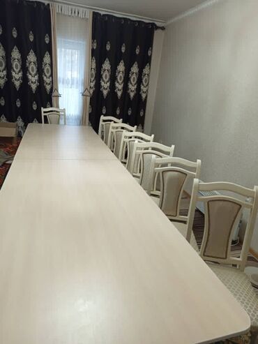 таатан бишкек мебель фото: Стол и стул для зала, цвет - Бежевый at lalafo.kg таатан бишкек мебель фото: Стол и стул для зала, цвет - Бежевый