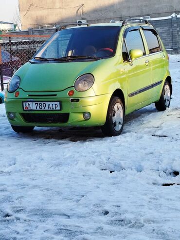 Daewoo: Daewoo Matiz: 2001 г., 0.8 л, Механика, Бензин, Хэтчбэк