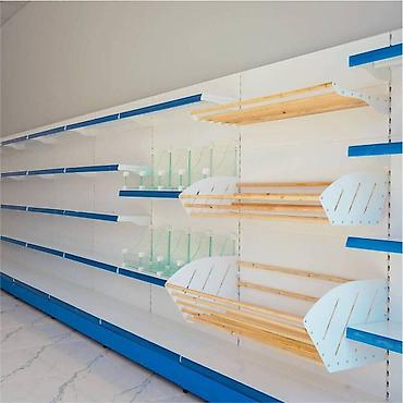 Стеллажи: Стеллаж металлический, полка металлическая, стеллаж сборный торговый — 4