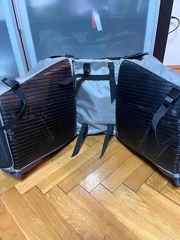 Dodaci za bicikl: Biciklističke bisage/trodelne torbe za zadnji nosač - Konfiguracija — 4