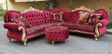 Sifarişlə divanlar: Divan, Qonaq otağı üçün, Parça, Bazasız, Açılmayan — 19