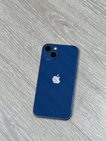 Apple iPhone: IPhone 13, 128 GB, Mavi, Zəmanət, Simsiz şarj, Sənədlərlə