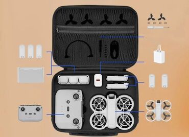 фантом 3: Сумка для DJI Neo Motion — стильный и практичный чехол, созданный для