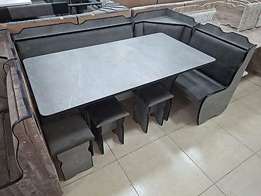 silver kitchen: Кухонный стол и стул, Новый, Платная доставка, цвет - Серый — 4