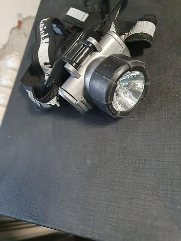 kamp stolice: OSRAM naglavna lampa sa elastičnom trakom za nošenje na glavi. Lampa — 3